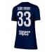 Paris Saint-Germain Warren Zaire-Emery #33 Hemma matchtröja Dam 2025-26 Kortärmad Billigt